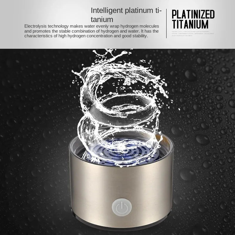 420ML Water Filter Hydrogen Ionized Water Bottle Hydrogen Generator Bottle  Portable Water Ionizer Health Cup Home Appliance