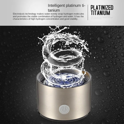 420ML Water Filter Hydrogen Ionized Water Bottle Hydrogen Generator Bottle  Portable Water Ionizer Health Cup Home Appliance